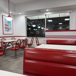 Part of the dining room