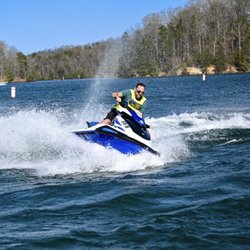 Lake Lanier Jetski - Jetskiing in april