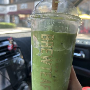 Brew Tea Bar - Obsessed matcha slush....No kidding this is my Saturday go to. - Coffee & Tea Near Me - Las Vegas, Nevada Brew Tea Bar - Obsessed matcha slush....No kidding this is my Saturday go to. - Coffee & Tea Near Me - Las Vegas, Nevada