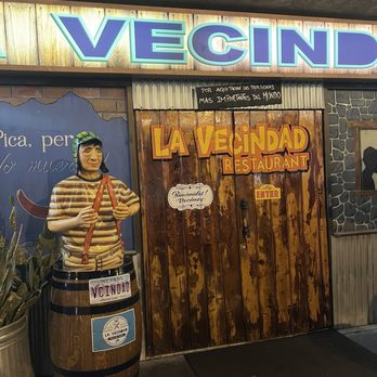 LA VECINDAD - Decorations outside - Tacos Near Me - Las Vegas, Nevada