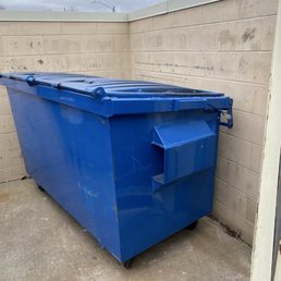 Backwards dumpster. Backwards dumpster.