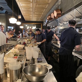 Au Cheval - View of the kitchen from the bar seating - Bars Near Me - Chicago, Illinois