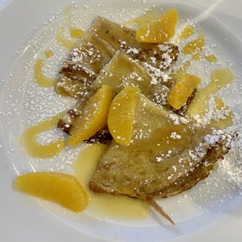 Le Bilboquet - Crepe suzette just good, small portion - French Near Me - Denver, Colorado