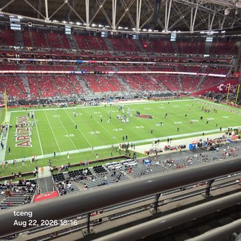 State Farm Stadium - Teams on Field - Stadiums & Arenas Near Me - Glendale, Arizona