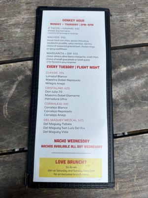 Menu photo 7 Donkey Taqueria Grand Rapids, MI