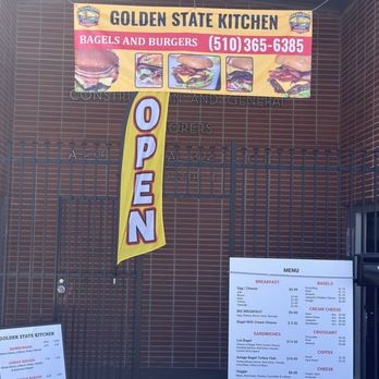Golden State Kitchen - New Sign - Bagels Near Me - Richmond, California Golden State Kitchen - New Sign - Bagels Near Me - Richmond, California