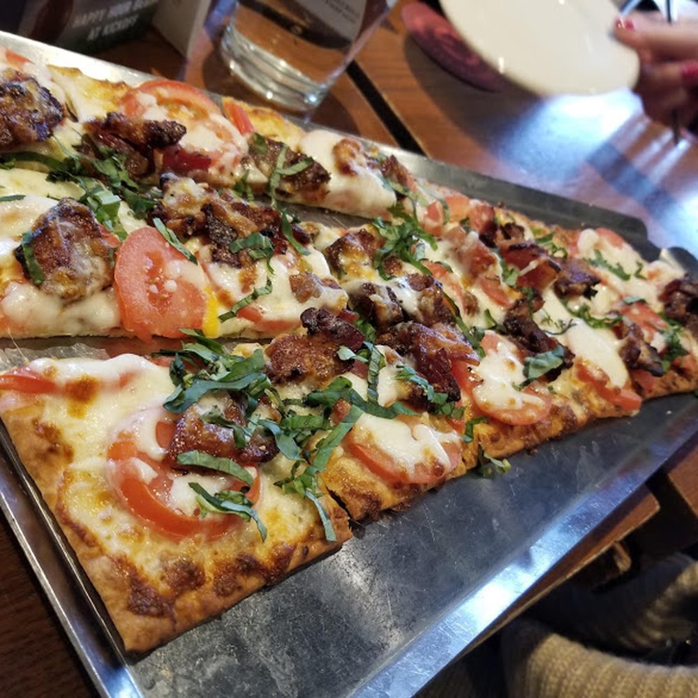 Granite City Food & Brewery - Maple Bacon Flatbread. Yumz! - American Near Me - Eagan, Minnesota Granite City Food & Brewery - Maple Bacon Flatbread. Yumz! - American Near Me - Eagan, Minnesota