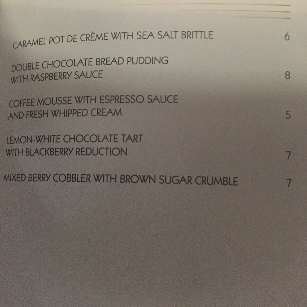 Benchmark Restaurant - Dessert menu - Steakhouses Near Me - Perrysburg, Ohio Benchmark Restaurant - Dessert menu - Steakhouses Near Me - Perrysburg, Ohio