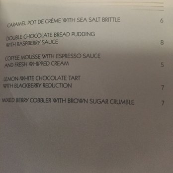 Benchmark Restaurant - Dessert menu - Steakhouses Near Me - Perrysburg, Ohio Benchmark Restaurant - Dessert menu - Steakhouses Near Me - Perrysburg, Ohio