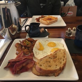 The Depot - Conductor's breakfast and the classic quiche - New American Near Me - Auburn, Alabama