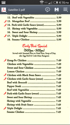 Menu photo 8 Great Wall Restaurant Seguin, TX