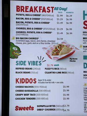Menu photo 1 Fuzzy's Taco Shop Barstow, CA Menu photo 1 Fuzzy's Taco Shop Barstow, CA