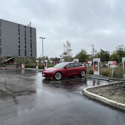 Tesla Supercharger - San Diego - 3.29.23 Charging at 11:16am from 6miles or 2%