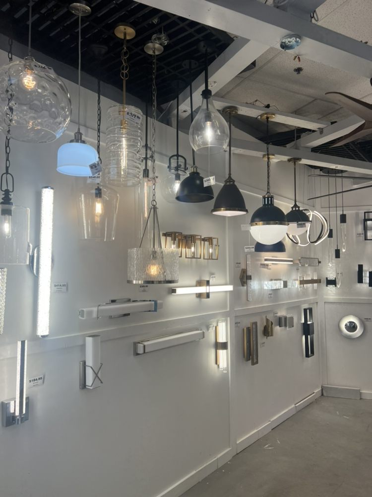 Slide of Fan Diego Ceiling Fans & Lighting Showroom