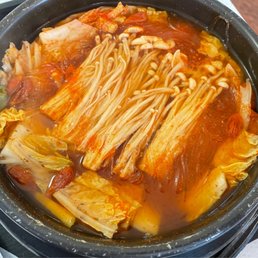 Veggie hot pot (without egg to make it vegan)