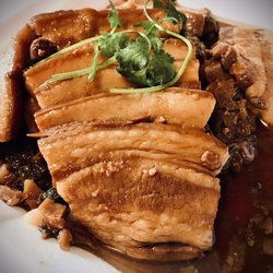WANG'S TABLE - Pork Belly with Preserved Mustard Greens -