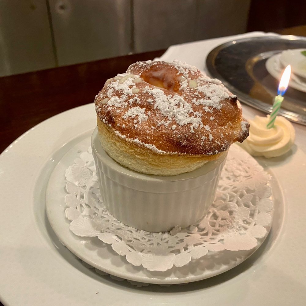 Le Crocodile Restaurant - Hot Grand Marnier Souffle - French Near Me - Vancouver, British Columbia Le Crocodile Restaurant - Hot Grand Marnier Souffle - French Near Me - Vancouver, British Columbia