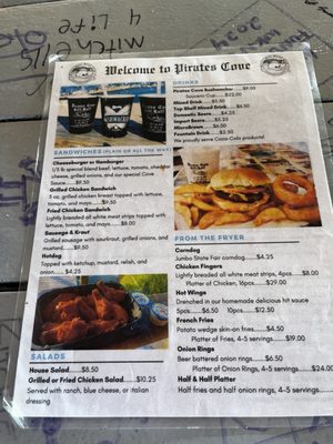 Menu photo 4 Pirates Cove Elberta, AL Menu photo 4 Pirates Cove Elberta, AL