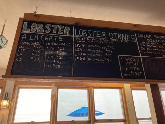 Menu photo 5 McLaughlin's Lobster Shack Lincolnville, ME Menu photo 5 McLaughlin's Lobster Shack Lincolnville, ME