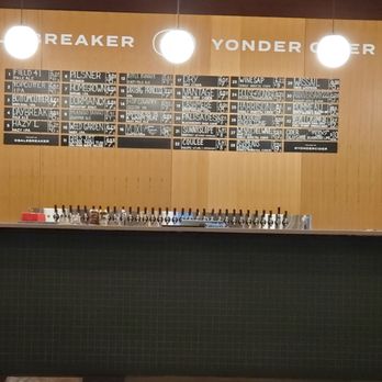 The Bale Breaker & Yonder Taproom - order counter and menu - Cideries Near Me - Seattle, Washington The Bale Breaker & Yonder Taproom - order counter and menu - Cideries Near Me - Seattle, Washington
