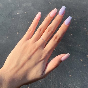 Caesars Nails & Spa - left dip mani - Nail Salons Near Me - Houston, Texas Caesars Nails & Spa - left dip mani - Nail Salons Near Me - Houston, Texas