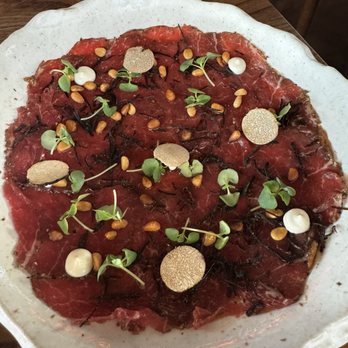 MILA Restaurant - Carpaccio - Mediterranean Near Me - Miami Beach, Florida MILA Restaurant - Carpaccio - Mediterranean Near Me - Miami Beach, Florida