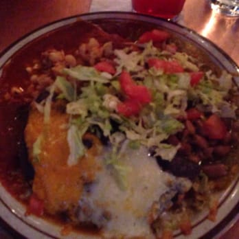 The Shed - Taco and enchilada plate- mmmmm - New Mexican Cuisine Near Me - Santa Fe, New Mexico