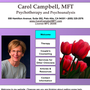 Photo of Carol Campbell, MFT