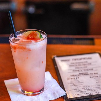 Mad Tropical - Seed In The Pipe Cocktail...  WHITE TEQUILA / GRAPEFRUIT / LIME / SPICED FLOATER - Bars Near Me - Brooklyn, New York