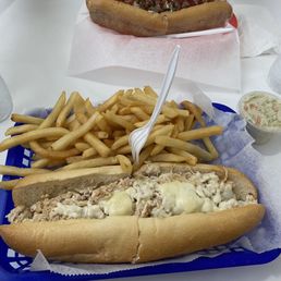 Chicken cheesesteak platter Chicken cheesesteak platter