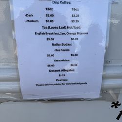 Get Roasted Mobile Coffee - Menu 2/8/2025