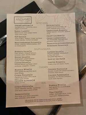 Andiamo Italian Grill by null