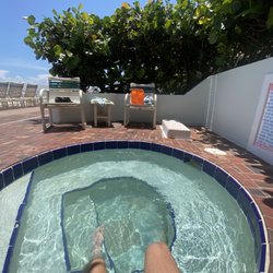 Plantation Island - View of the hot tub area.