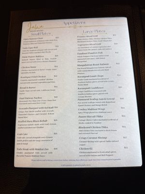 Menu photo 2 Jalwa Indian Bistro Raleigh, NC