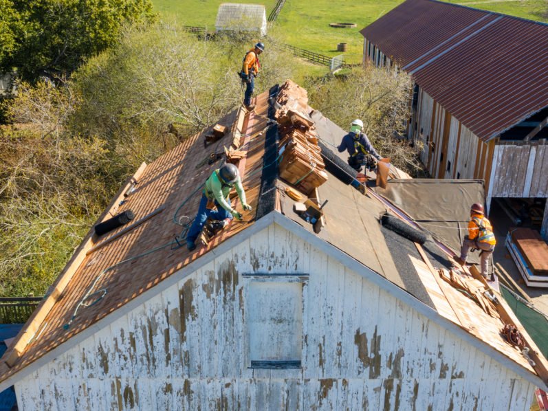 Slide of Andy's Roofing