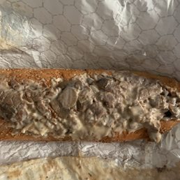12 inch with mushrooms and fried onions.