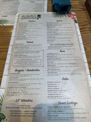 Menu photo 5 Rumba Hampton Bays, NY