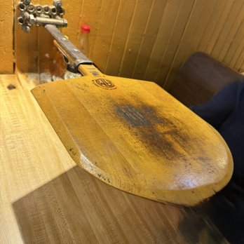 D'Allesandro's Pizza - Great use of a retired pizza peel - Pizza Near Me - Charleston, South Carolina D'Allesandro's Pizza - Great use of a retired pizza peel - Pizza Near Me - Charleston, South Carolina