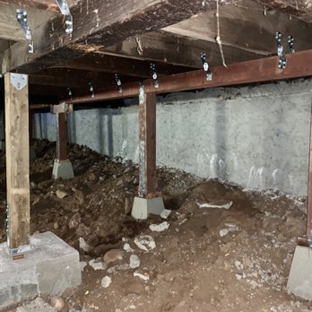 Raised Foundation Repair - a view of a basement - General Contractors Near Me Raised Foundation Repair - a view of a basement - General Contractors Near Me