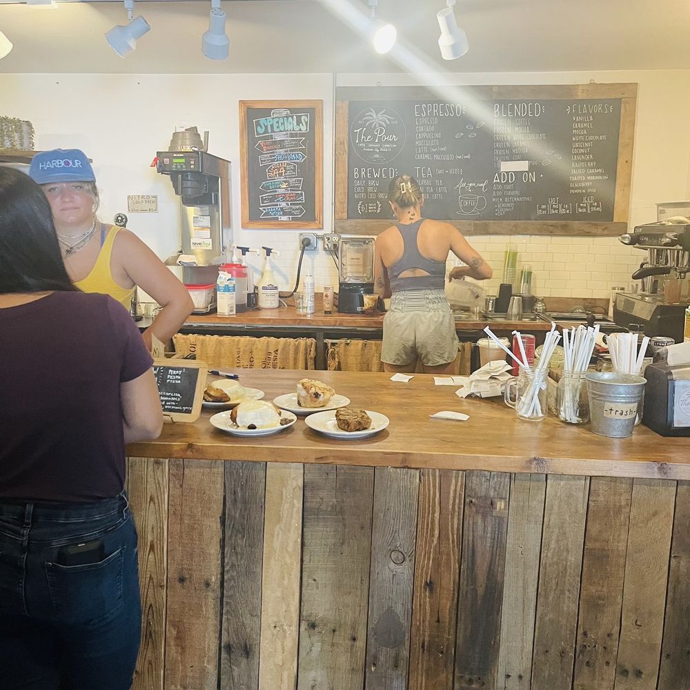 The Pour - Ordering area - Cafes Near Me - Panama City Beach, Florida The Pour - Ordering area - Cafes Near Me - Panama City Beach, Florida