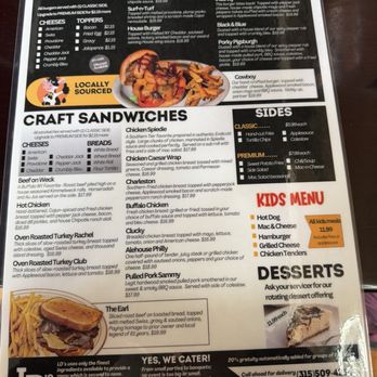 LD's On The River - Menu 2 - American Near Me - Pulaski, New York