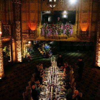 The United Theater - Grand Lobby Dinner Party - Performing Arts Near Me - Los Angeles, California