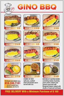 Menu photo 4 Gino BBQ Glendale, CA