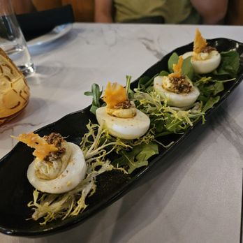 58 Degrees & Holding - Deviled eggs - New American Near Me - Sacramento, California
