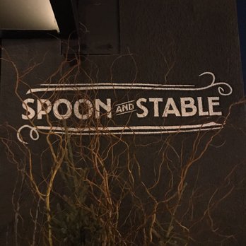Spoon and Stable - Sign outside - New American Near Me - Minneapolis, Minnesota