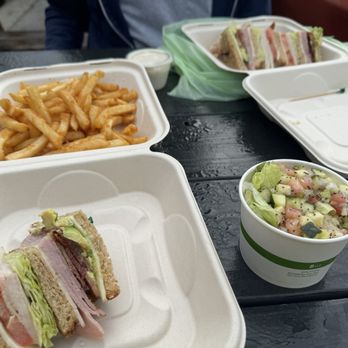 Breakers Breakfast, Brunch & Lunch - Triple decker club - Breakfast & Brunch Near Me - Pacifica, California
