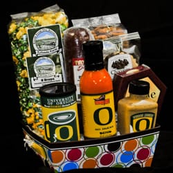 Deschutes Gift Baskets - U Of  O Tailgate Party Sampler