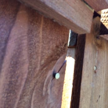 R-L FENCE - What's up with this nail? - General Contractors Near Me