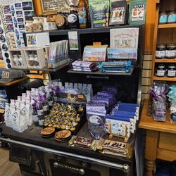 Old stove candy display