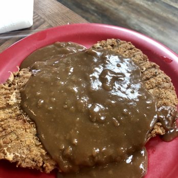 Granny's Country Kitchen - Chicken fried steak with mushroom gravy. Not great. - Southern Near Me - Hickory, North Carolina Granny's Country Kitchen - Chicken fried steak with mushroom gravy. Not great. - Southern Near Me - Hickory, North Carolina